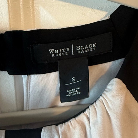 White House Black Market Red and Black Maxi Dress - Picture 2 of 2